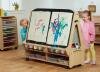 Millhouse Station Chalk/Whiteboard Easel