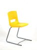 KI Postura+ Reverse Cantilever Chair - 755mm Height - 14+ Years - Sun Yellow