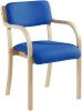 Dams Prague - Conference Chair with Arms - Blue