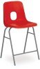 Hille E-Series High Back Stool - Red