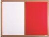 Spaceright Eco Combination Board - 2400 x 1200mm - Red