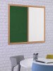 Spaceright Eco Combination Board - 1200 x 1200mm - Green