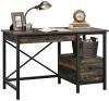 Teknik Steel Gorge Home Desk - 1206 x 596mm