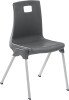 Metalliform EXPRESS ST Classroom Chairs - Size 6 (14+) - Charcoal