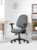Dams Vantage 200 Operator Chair with Adjustable Arms - Charcoal