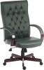 Teknik Warwick Bonded Leather Executive Chair - Green