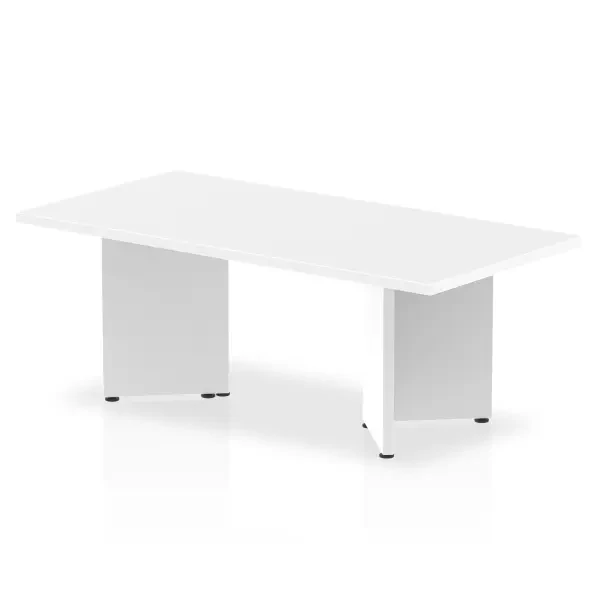 Dynamic Impulse Arrowhead Leg Coffee Table 1200 x 600mm - White