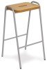 Hille MDF Lacquered Flat Top Stool