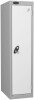 Probe Low Single Steel Locker - 1210 x 305 x 460mm - White (RAL 9016)